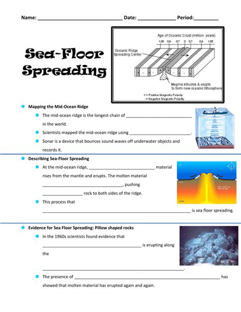 seafloor spreading newsela answer key quiz