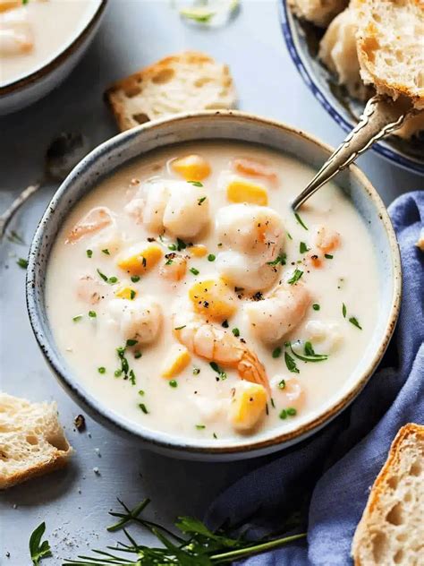 Seafood Chowder Easy Recipe