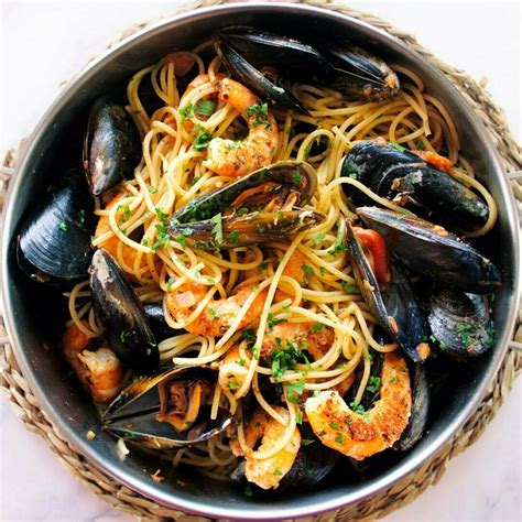 seafood mussels pasta recipes