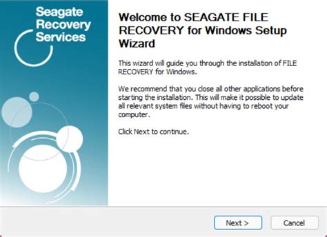 seagate backup software with recovery option