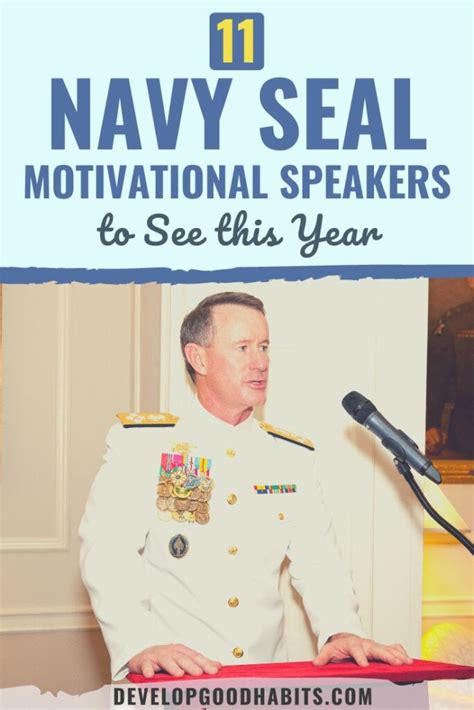 Seal Motivational Speaker