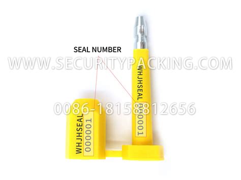 Seal Number Container