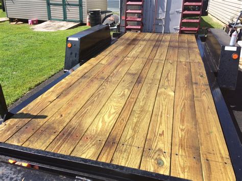 sealing trailer deck