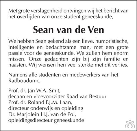 sean van de ven