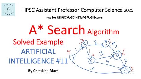 search algorithm in artificial intelligence with example