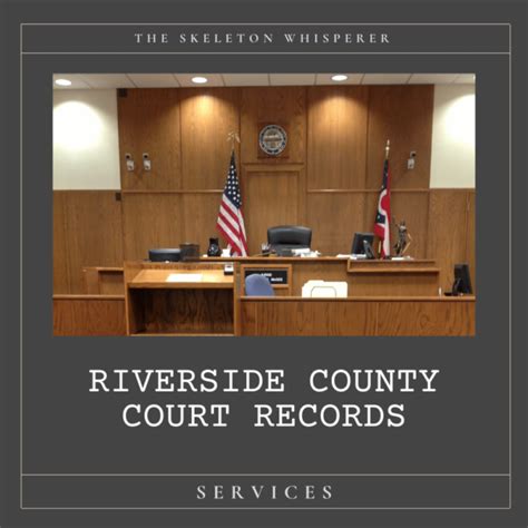 Search Court Records Riverside County