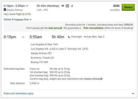search for flights on travelocity