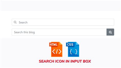 search icon css content code