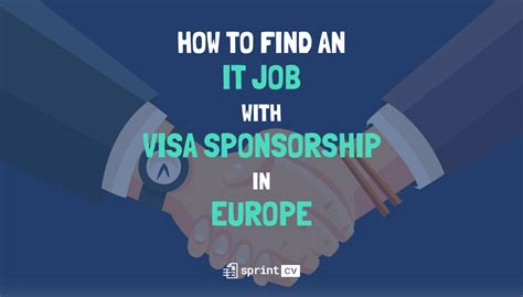 search jobs abroad with visa sponsorship