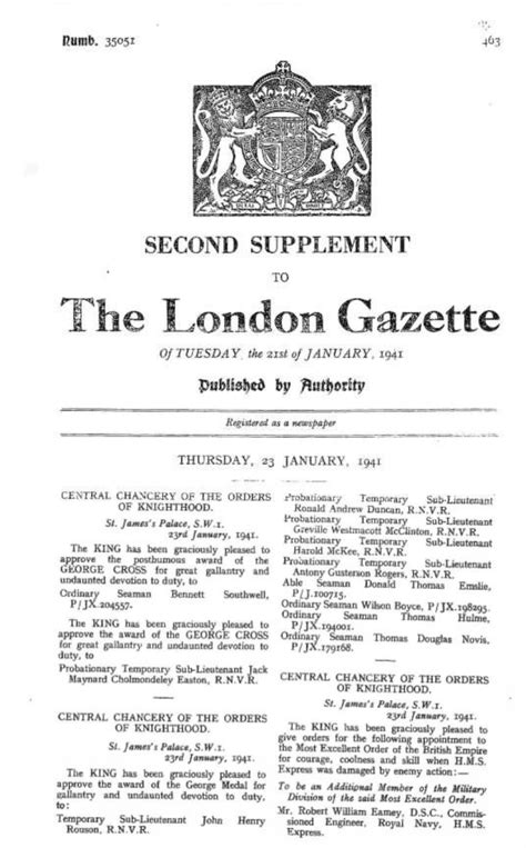 search london gazette notices