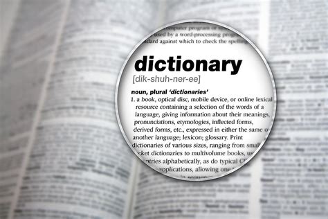 search names on dictionary