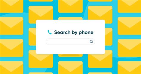 search up phone numbers by email