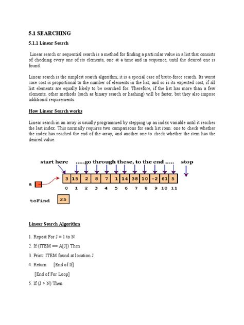 searching and sorting in data structure notes pdf