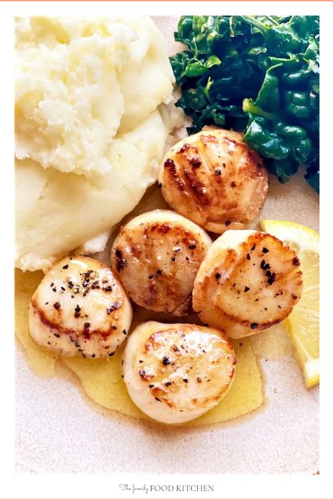 Seared Scallops Cast Iron