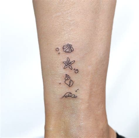 Revolutionary Seashell Tattoos Designs Ideas