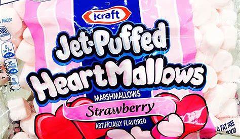 Seasonal Valentines Day Jet-puffed Strawberry Heart Marshmallow These Adorable Marshmallows Are Perfect