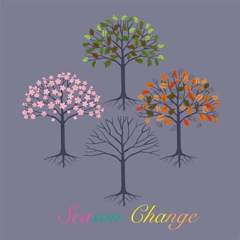 Seasonal Changes Drawing