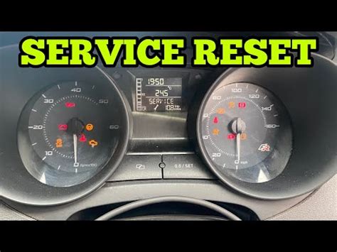 Seat Service Reset