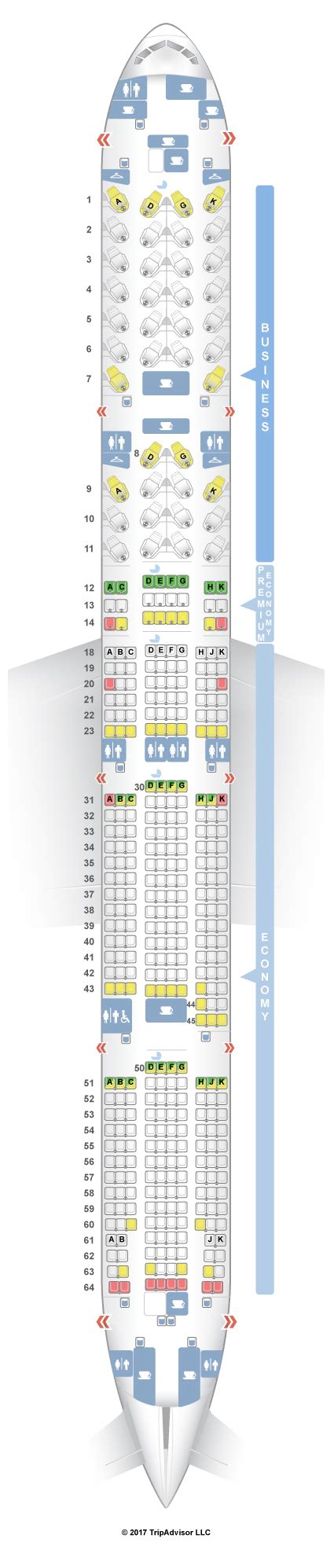 seatguru seat map air canada