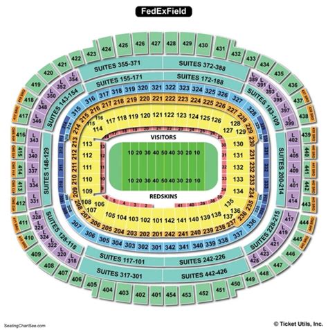 seating at fedex field