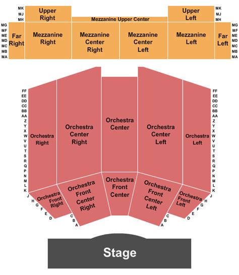 Seating Chart Crystal Grand