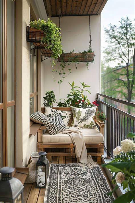 Seating For Narrow Balcony