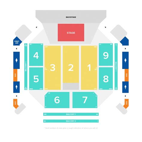 seating plan utilita arena cardiff
