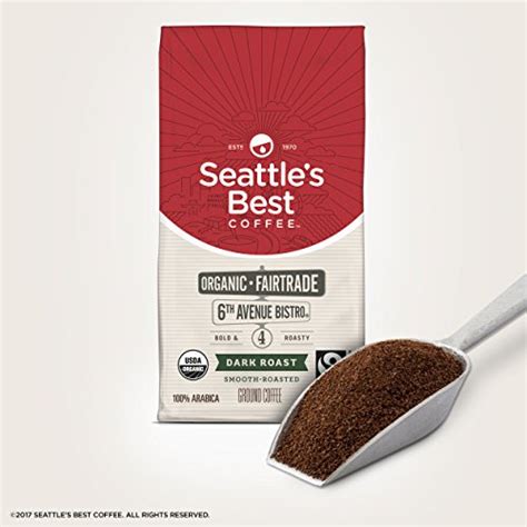 Shop "Seattle'S Best Level 4 Organic Fair Trade Ground Coffee, 12Ounce