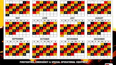 seattle fire shift calendar