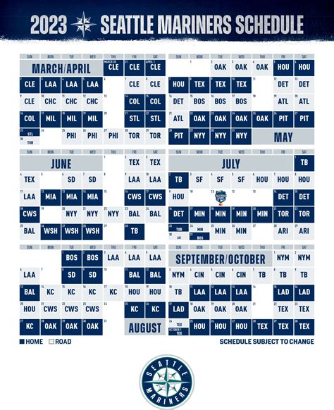 seattle mariners baseball schedule tickets