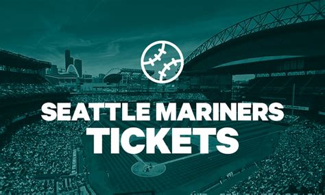 seattle mariners tickets 2018