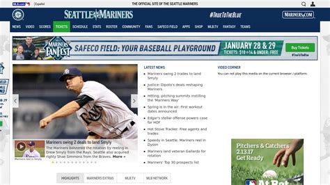 seattle mariners website news