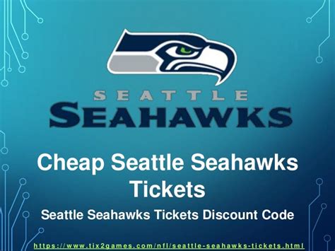 seattle seahawks tickets cheap