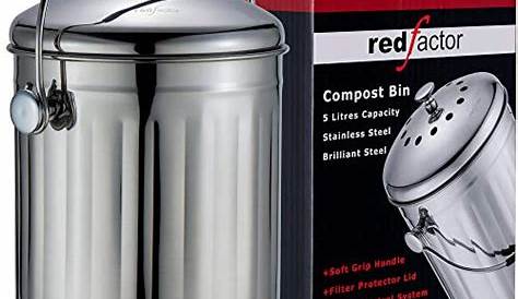 [TEST/AVIS] RED FACTOR Premium Seau Compost (INOX Brillant