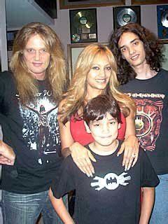 sebastian bach family photos