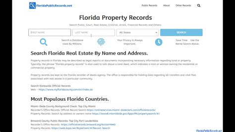 sebastian florida property records