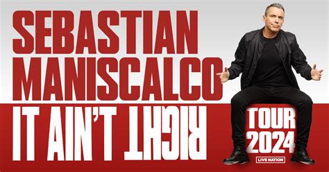 sebastian maniscalco 2024 tour