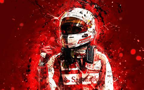 sebastian vettel wallpaper 4k