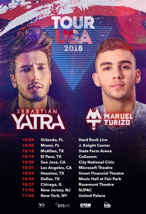 sebastian yatra tour locations