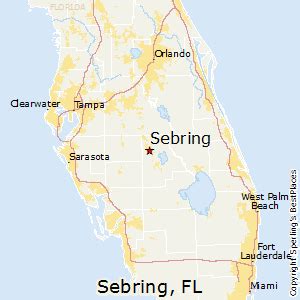 sebring florida county map