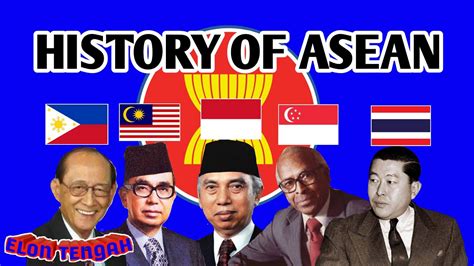 Sebutkan 5 Negara yang Memprakarsai Berdirinya ASEAN