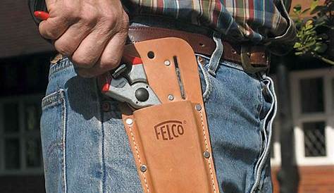 Felco Leather Secateur Holster Harrod Horticultural (UK)