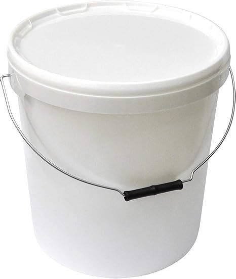 Secchi Bianchi Con Coperchio