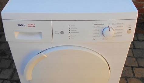 Seche Linge Bosch Maxx 6 Sensitive Exclusiv Wasmachine En