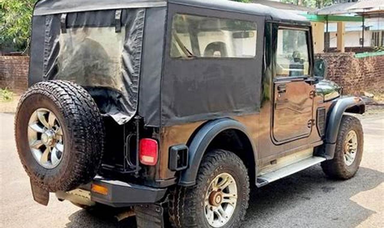 second hand mahindra jeep for sale in kerala
