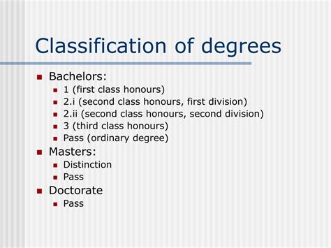 second class degree in engineering means
