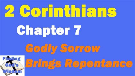 second corinthians chapter 7