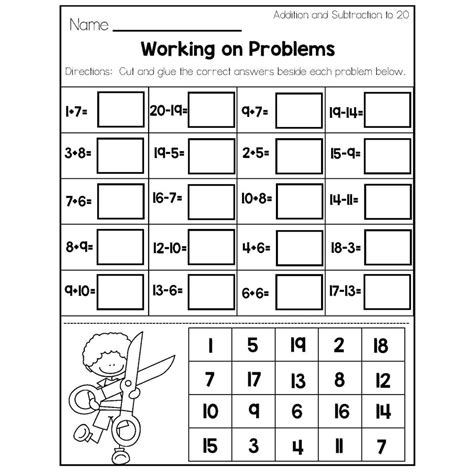 Second Grader Math Problems To Worksheet Printables