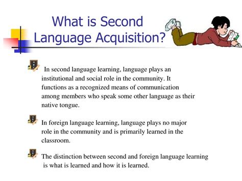 Second Language Learners Definition