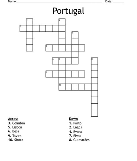 second largest city in portugal crossword